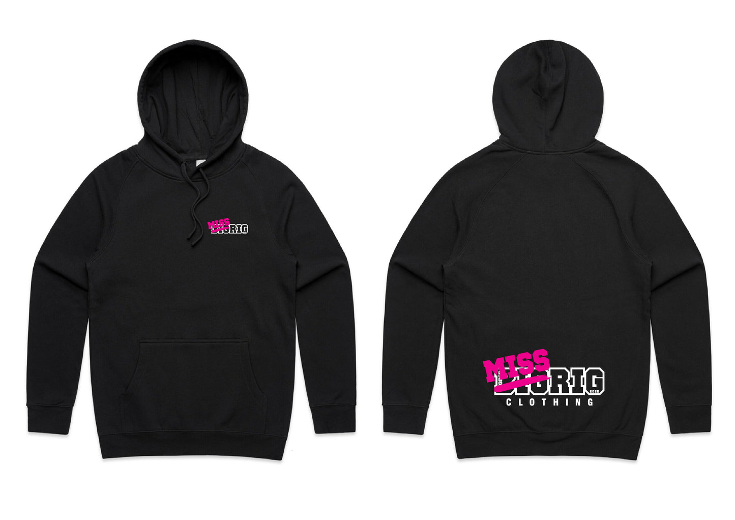 MISS BIG RIG Hoodie - Black